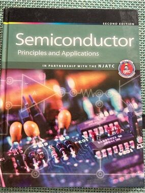 Hardcover Semiconductor Principles and Applications Textbook
